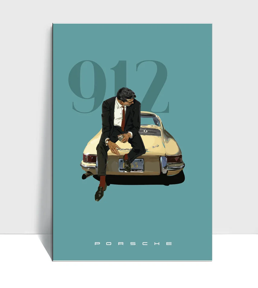 The Air Factor-ALUMINUM POSTERS Iconic 1960's pop culture poster